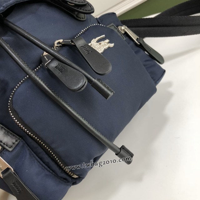 Burberry專門店新款小號軍旅背包 巴寶莉尼龍布女士雙肩背包 yxb1245